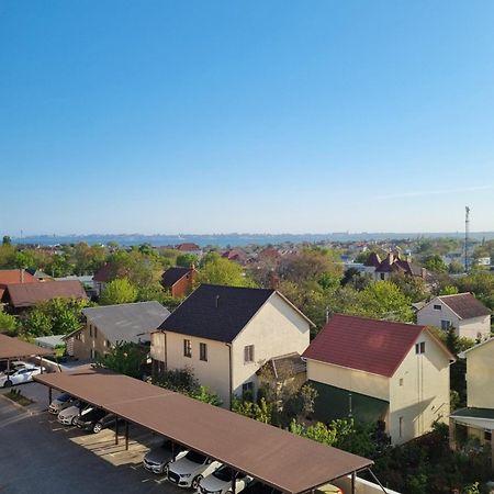 Уютная Квартира На Сутки С Видом На Море И Близостю Пляжа Kryzhanivka Esterno foto